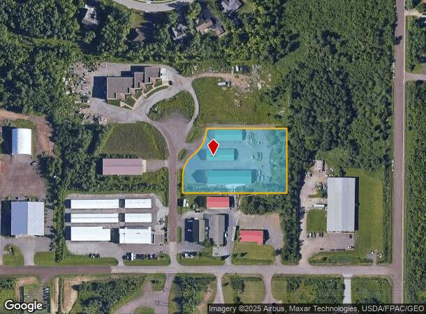 4176 Thunderchief Ln, Hermantown, MN Parcel Map