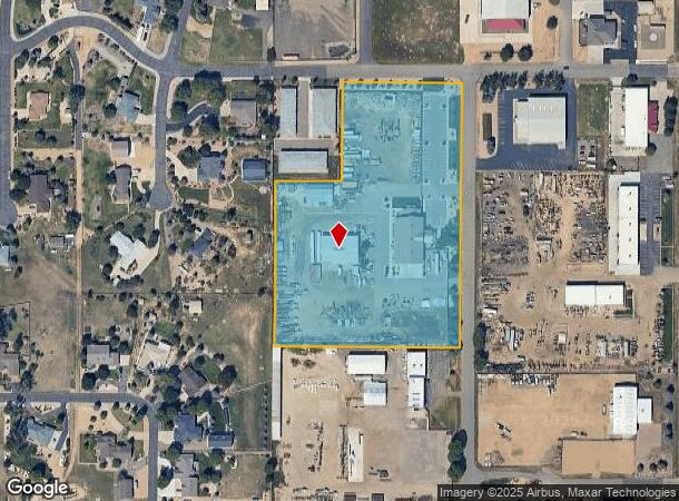  8123 Indian Peaks Ave, Erie, CO Parcel Map