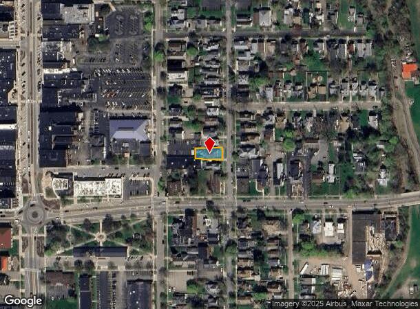 111 N Clinton St, Olean, NY Parcel Map