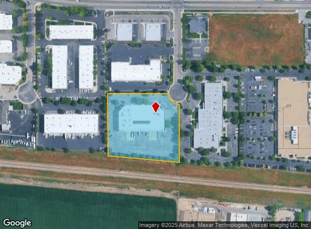 351 N Mitchell St, Boise, ID Parcel Map