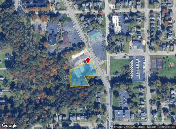  605 Wilmington Ave, New Castle, PA Parcel Map