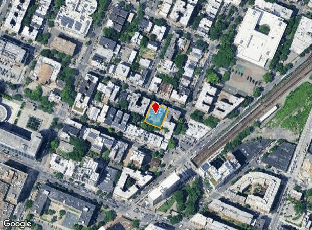  312 E 163Rd St, Bronx, NY Parcel Map