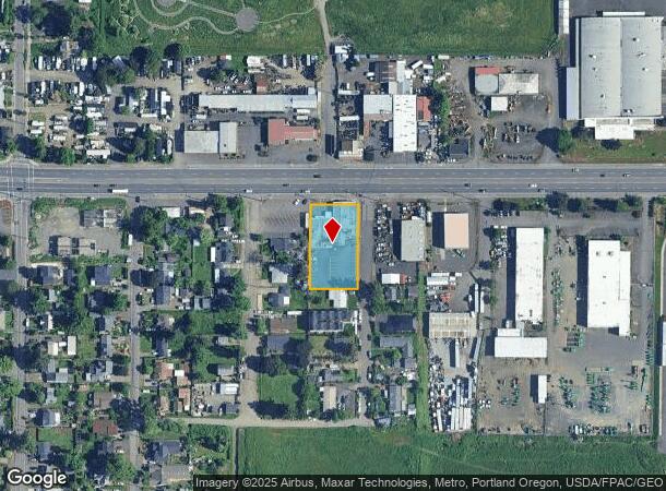  7450 Ne Lombard St, Portland, OR Parcel Map