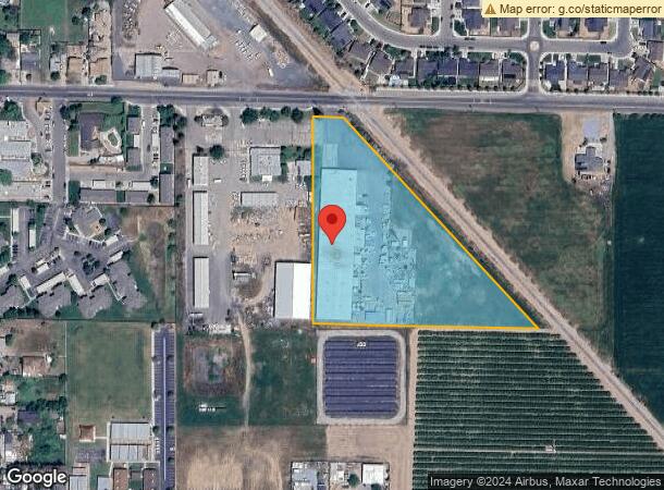  1092 E Kamm Ave, Dinuba, CA Parcel Map