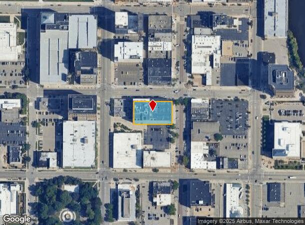 300 S Washington Sq, Lansing, MI Parcel Map