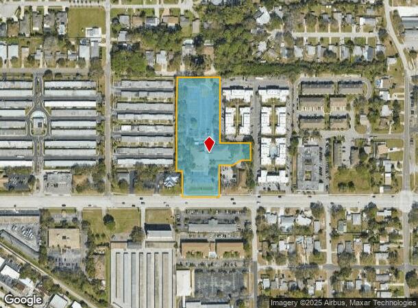 7655 38Th Ave N, Saint Petersburg, FL Parcel Map