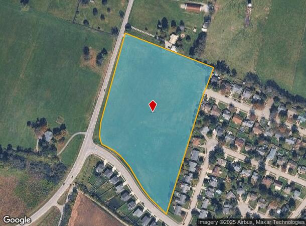  2110 S Main St, Nicholasville, KY Parcel Map