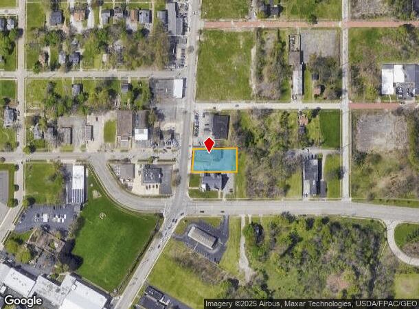  833 Wick Ave, Youngstown, OH Parcel Map