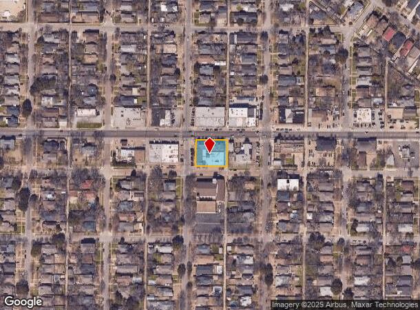  1314 W Davis St, Dallas, TX Parcel Map