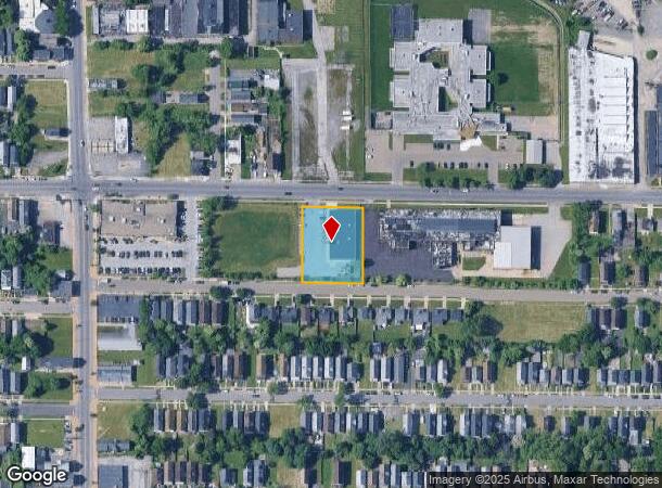 663 E Ferry St, Buffalo, NY Parcel Map