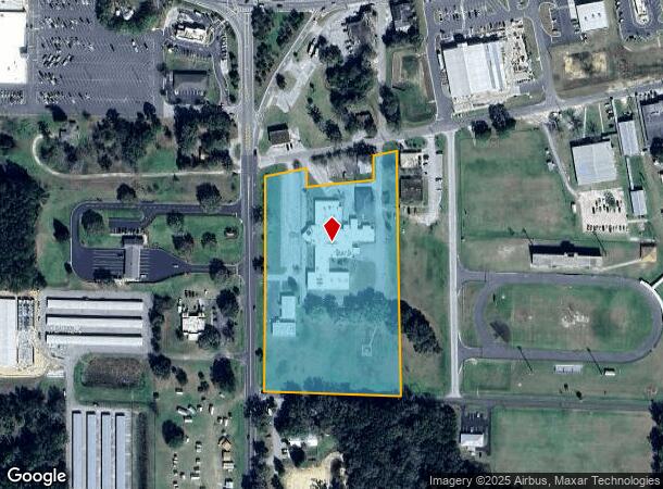  125 Sw 7Th St, Williston, FL Parcel Map