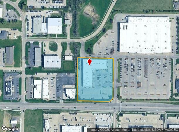 1100 Blairs Ferry Rd Ne, Cedar Rapids, IA Parcel Map