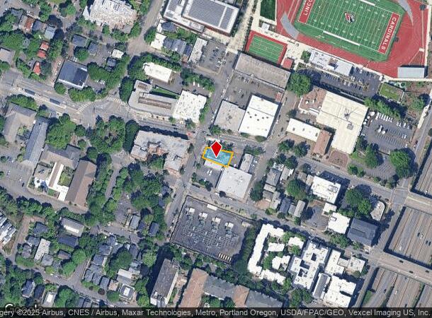  1636 Sw Jefferson St, Portland, OR Parcel Map