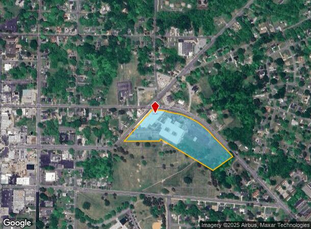 343 E Elm St, Graham, NC Parcel Map