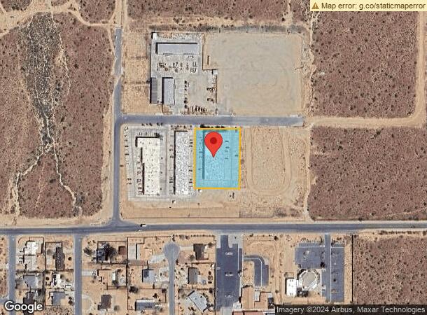  58967 Business Center Dr, Yucca Valley, CA Parcel Map