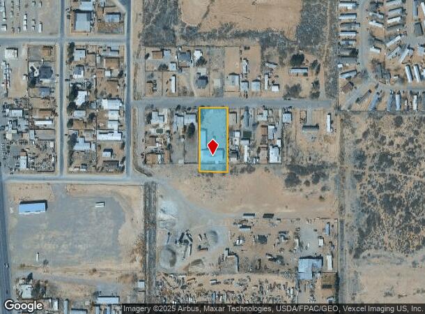  502 Joe Angel Rd, Canutillo, TX Parcel Map