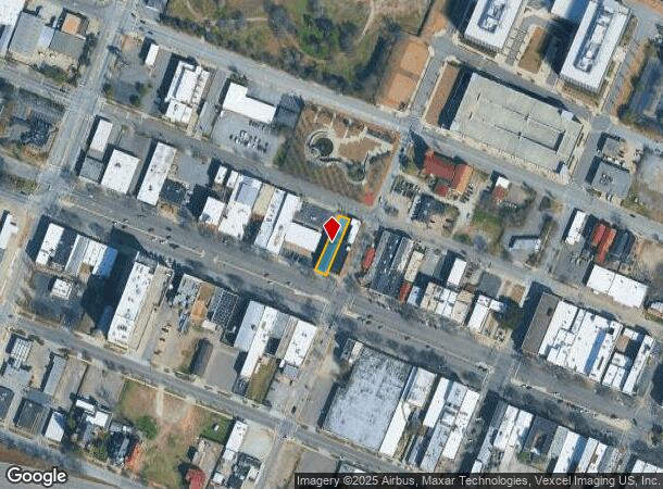  1209 Broad St, Augusta, GA Parcel Map