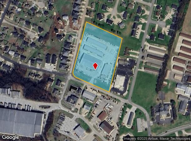 219 Camptown Rd, Bardstown, KY Parcel Map