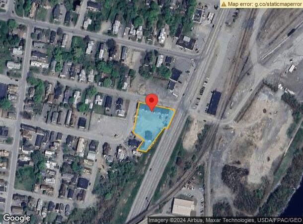  54 College Ave, Waterville, ME Parcel Map