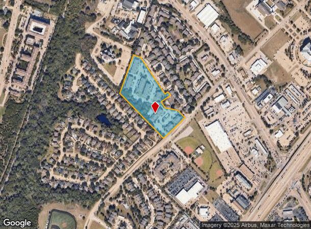  970 W Yellowjacket Ln, Rockwall, TX Parcel Map