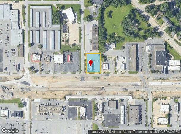  6104 University Ave, Cedar Falls, IA Parcel Map