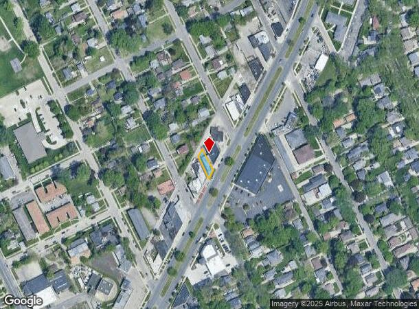  17323 Mack Ave, Detroit, MI Parcel Map