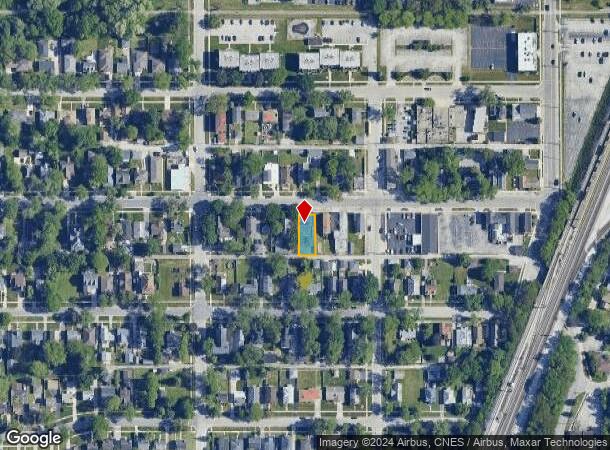  3715 216Th St, Matteson, IL Parcel Map