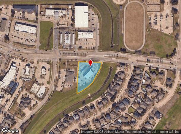 1401 W Hebron Pky, Carrollton, TX Parcel Map