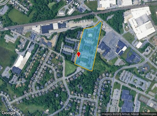  201 James St, Reading, PA Parcel Map