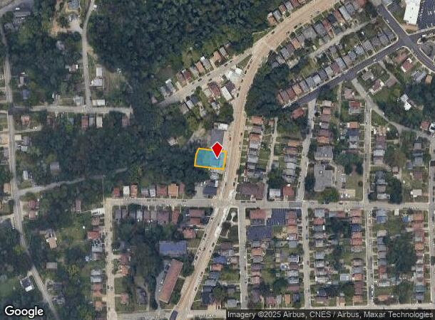 2122 Broadway Ave, Pittsburgh, PA Parcel Map
