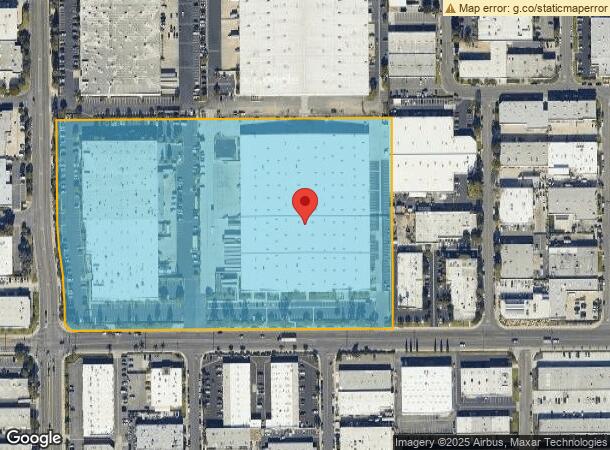  5555 Mcfadden Ave, Huntington Beach, CA Parcel Map