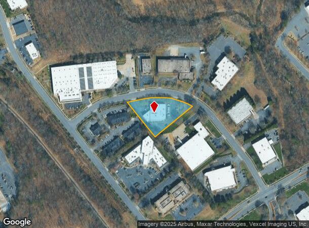  2200 Crown Centre Dr, Charlotte, NC Parcel Map