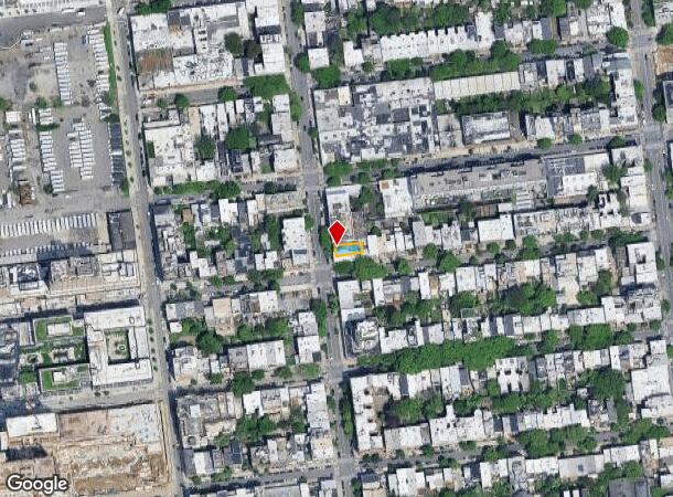 212 Franklin St, Brooklyn, NY Parcel Map