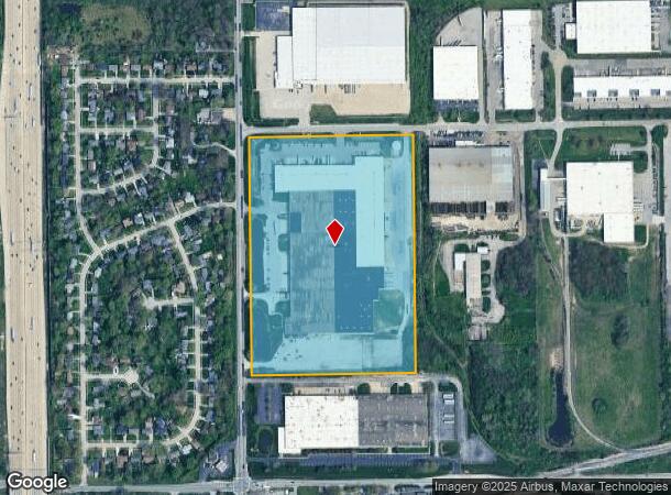 3131 N Franklin Rd, Indianapolis, IN Parcel Map