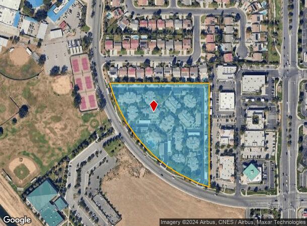  3900 Riverlakes Dr, Bakersfield, CA Parcel Map