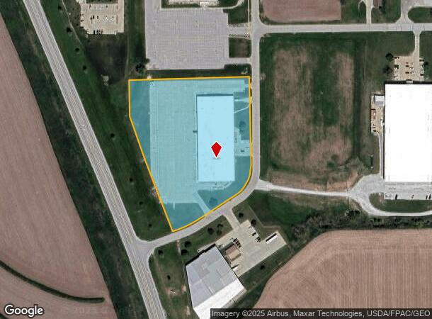 1812 Industrial Pkwy, Harlan, IA Parcel Map