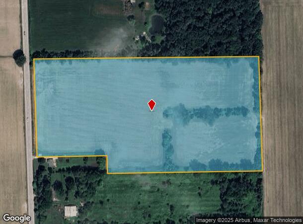 Romeo Plank Rd, Armada, MI Parcel Map