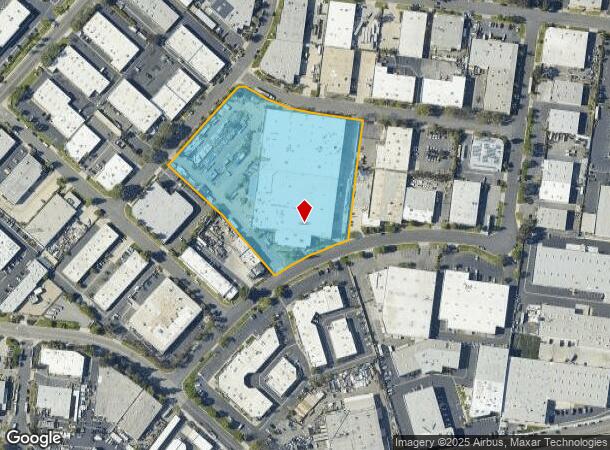 132 Business Center Dr, Corona, CA Parcel Map