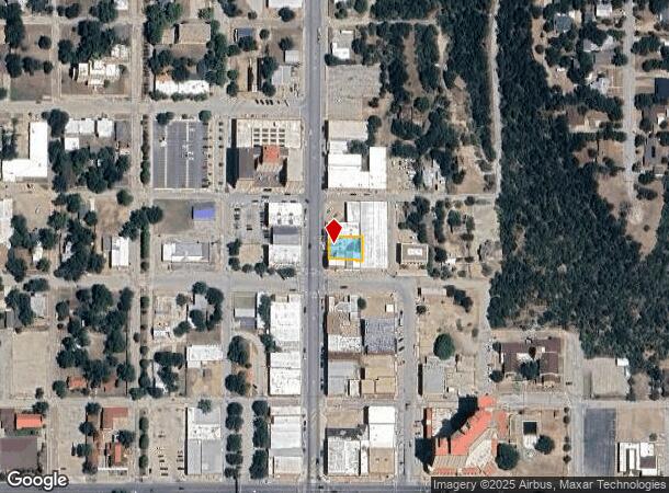 306 N Oak Ave, Mineral Wells, TX Parcel Map