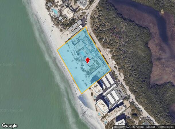 1540 Benjamin Franklin Dr, Sarasota, FL Parcel Map