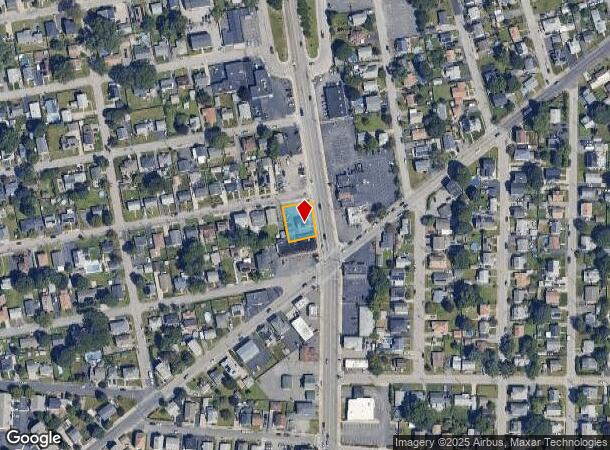 1532 Newport Ave, Pawtucket, RI Parcel Map