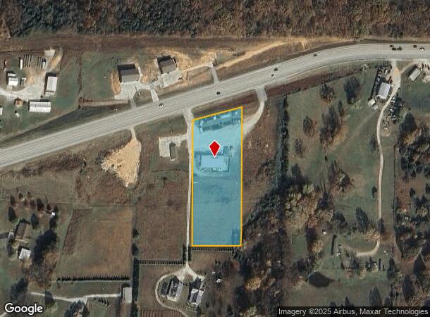 16727 Highway 62 Hwy, Garfield, AR Parcel Map