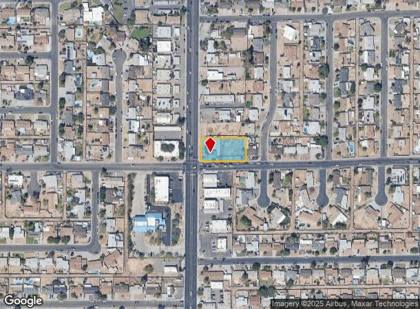  761 S Stapley Dr, Mesa, AZ Parcel Map
