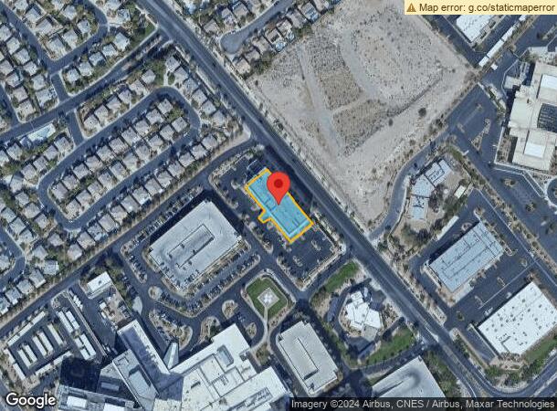  653 N Town Center Dr, Las Vegas, NV Parcel Map