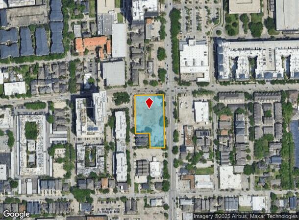  1010 Waugh Dr, Houston, TX Parcel Map