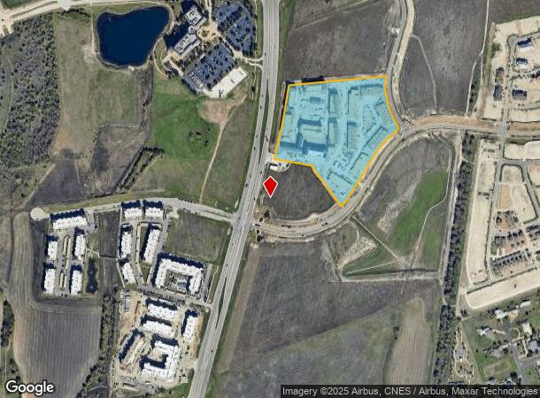 3801 N A W Grimes Blvd, Round Rock, TX Parcel Map