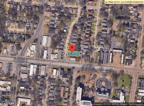  196 N Auburndale St, Memphis, TN Parcel Map