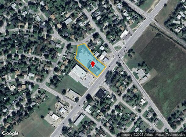  1205 W Austin St, Port Lavaca, TX Parcel Map
