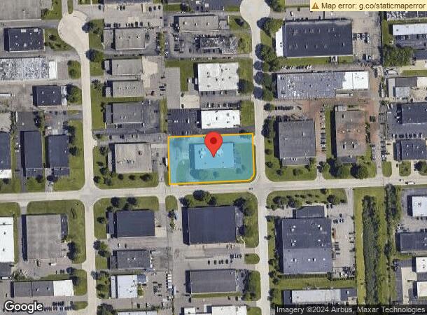  501 Executive Dr, Troy, MI Parcel Map