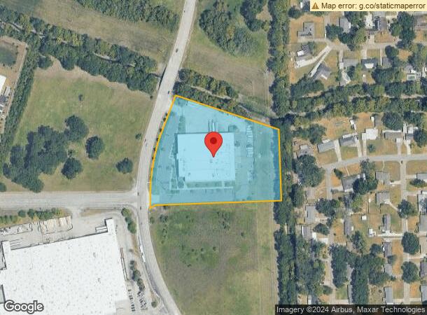  1550 Oak Villa Blvd, Baton Rouge, LA Parcel Map